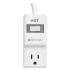 NXT Technologies Surge Protector, 7 AC Outlets, 6 ft Cord, 1200 J, White (24324341)