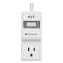 NXT Technologies Surge Protector, 6 AC Outlets, 8 ft Cord, 900 J, White (24373162)
