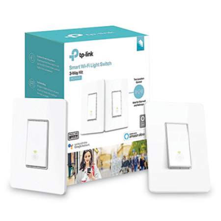 TP-Link Kasa Smart Wi-Fi Light Switch Kit, Three-Way, 3.3" x 1.8" x 5" (24392450)