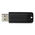 Verbatim PinStripe USB 3.0 Flash Drive, 64 GB, Black (2411558)