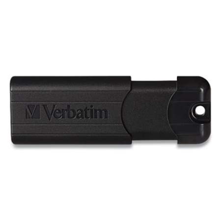 Verbatim PinStripe USB 3.0 Flash Drive, 32 GB, Black (2411559)
