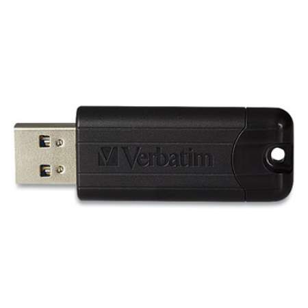 Verbatim PinStripe USB 3.0 Flash Drive, 256 GB, Black (2414891)