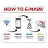 Colop e-mark Digital Marking Device, Customizable Size and Message with Images, White (039201)