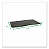 Anti-Fatigue Mat, Rectangular, Black Textured Surface, 35.25