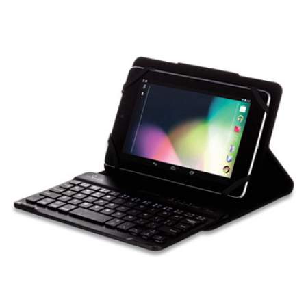 M-Edge Universal Stealth Pro Keyboard Case for 7" to 8" Tablets, Black (U7FPRMFB)