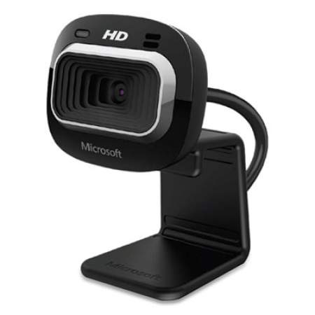 Microsoft LifeCam HD-3000 Universal Webcam, 1280 pixels x 720 pixels, 1 Mpixel, Black (323848)