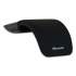 Microsoft Arc Touch Wireless Optical Mouse, 2.4 GHz Frequency/30 ft Wireless Range, Left/Right Hand Use, Black (923878)