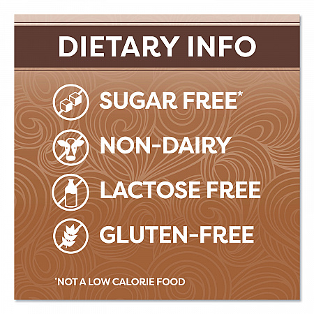 Sugar Free Chocolate Cream Powdered Creamer, 10.2 oz Canister (59573)