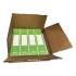 Tabbies File Pocket Handles, 9.63 x 2, Green/White,  4/Sheet, 12 Sheets/Pack (68809)