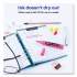 Avery HI-LITER Desk-Style Highlighters, Light Pink Ink, Chisel Tip, Light Pink/Black Barrel, Dozen (07749)