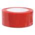 Duck Commercial Grade Color-Coding Packaging Tape, 3" Core, 1.88" x 109.3 yds, Red (167615)