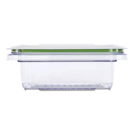 Rubbermaid Commercial FreshWorks Produce Saver, 3 gal, 12 x 6.3 x 6.79, Clear/Green (2052879)