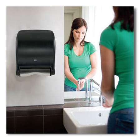 Tork Hand Towel Dispenser, Electronic, 11.78 x 9.12 x 14.39, Translucent Smoke (86ECO)