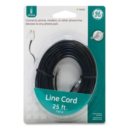 Power Gear Line Cord, Plug/Plug, 25 ft, Black (716327)