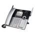 Vtech CM18445 Four-Line Business System Cordless Phone, Silver/Black
