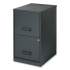 Office Designs Two-Drawer Vertical File Cabinet, 14.25w x 18d x 24.5h, Graphite (490199)