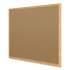 Quartet Basics Cork Bulletin Board, 24 x 18, Oak Finish Frame (85350)