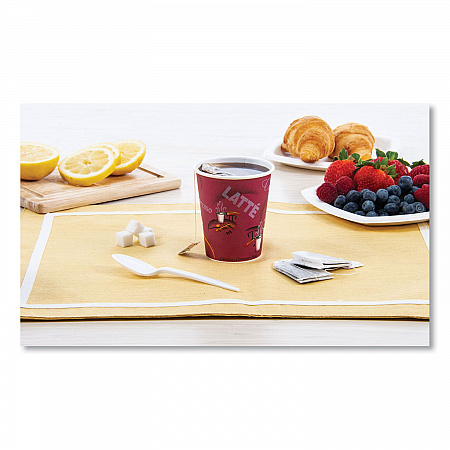 Paper Hot Drink Cups in Bistro Design, 3.35