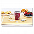 Paper Hot Drink Cups in Bistro Design, 12 oz, Maroon, 50/Bag, 20 Bags/Carton (412SIN)