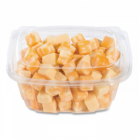 ClearPac SafeSeal Tamper-Resistant/Evident Containers, Domed Lid, 12 oz, Clear, Plastic, 100/Bag, 2 Bags/Carton (CH12DED)