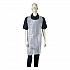 Poly Apron, 28 x 46, One Size Fits Most, White, 100/Pack, 10 Packs/Carton (DA2846)