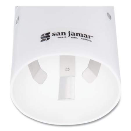San Jamar Small Pull-Type Water Cup Dispenser, For 5 oz Cups, White (C4160WH)