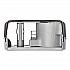 Versatwin Standard Bath Tissue Dispenser, Classic, 8 x 5.75 x 12.75, Transparent Black Pearl (R3600TBK)