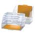 Officemate File Organizer, 5 Sections, Letter to A4 Size Files, 13.25 x 9 x 11.38, Clear (936751)