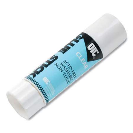 Officemate Clear Glue Stick, 0.74 oz, Dries Clear (368201)