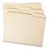 Smead CutLess File Folders, 1/3-Cut Tabs, Letter Size, Manila, 100/Box (10341)