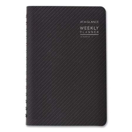 AT-A-GLANCE Contemporary Weekly/Monthly Planner, Open-Block Format, 8.5 x 5.5, Graphite Cover, 12-Month (Jan to Dec): 2022 (70100X45)