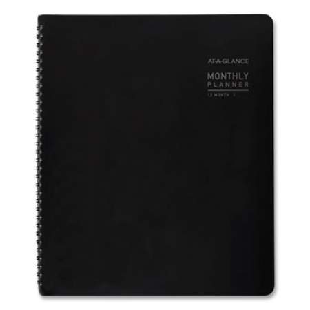 AT-A-GLANCE Contemporary Monthly Planner, Premium Paper, 11 x 9, Black Cover, 12-Month (Jan to Dec): 2022 (70260X05)