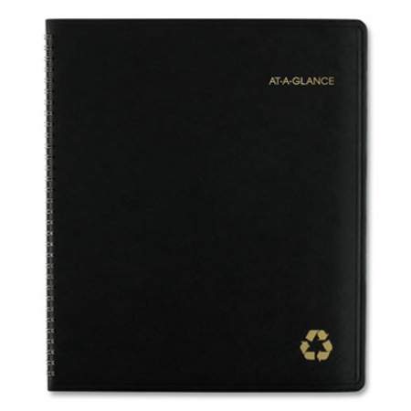 AT-A-GLANCE Recycled Monthly Planner, 11 x 9, Black Cover, 13-Month (Jan to Jan): 2022 to 2023 (70260G05)