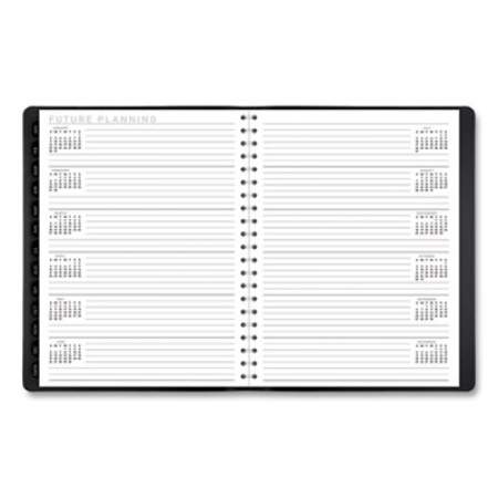 AT-A-GLANCE Contemporary Weekly/Monthly Planner, Vertical-Column Format, 11 x 8.25, Black Cover, 12-Month (Jan to Dec): 2022 (70950X05)
