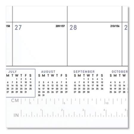 AT-A-GLANCE Academic Monthly Desk Pad, 21.75 x 17, Black/White, 2021-2022 (AY24X00)
