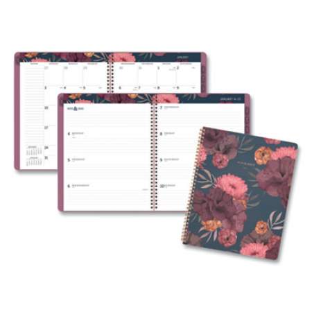 AT-A-GLANCE Dark Romance Weekly/Monthly Planner, Dark Romance Floral Artwork, 11 x 8.5, Multicolor Cover, 13-Month (Jan-Jan): 2022-2023 (5254905)