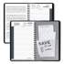 AT-A-GLANCE Daily Appointment Book with 30-Minute Appointments, 8 x 5, Black Cover, 12-Month (Jan to Dec): 2022 (7020705)