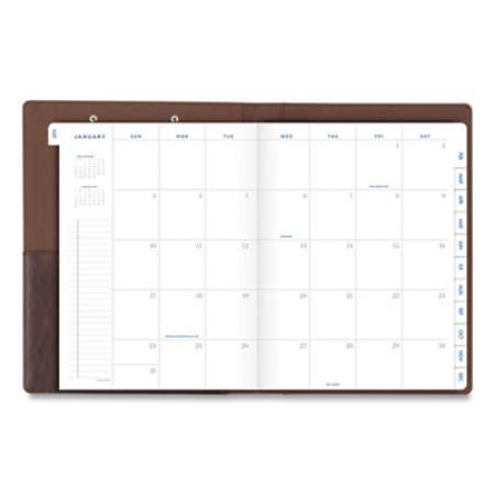 AT-A-GLANCE Signature Collection Monthly Clipfolio, 11 x 8, Distressed Brown Cover, 13-Month (Jan to Jan): 2022 to 2023 (YP60009)
