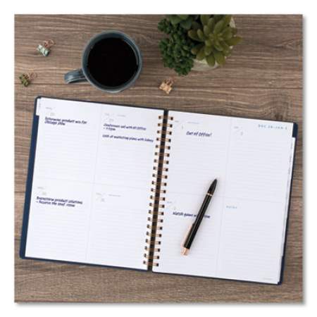 AT-A-GLANCE Signature Collection Firenze Navy Weekly/Monthly Planner, 11 x 8.5, Navy Cover, 13-Month (Jan to Jan): 2022 to 2023 (YP90520)