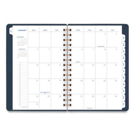AT-A-GLANCE Signature Collection Firenze Navy Weekly/Monthly Planner, 8.5 x 5.5, Navy Cover, 13-Month (Jan to Jan): 2022 to 2023 (YP20020)