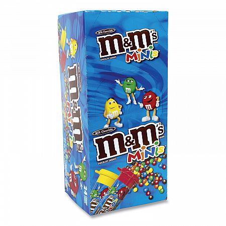 Milk Chocolate Mini Tubes, 1.08 oz, 24 Tubes/Box (20900061)