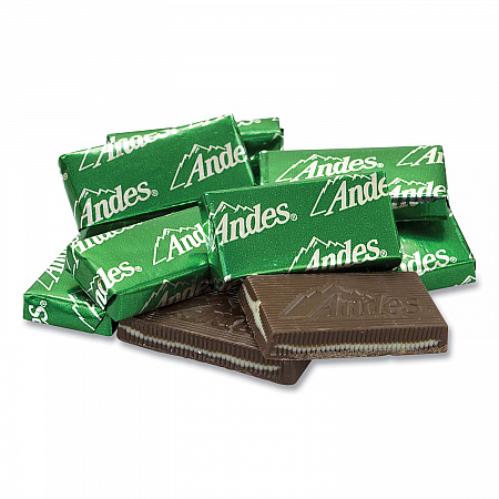 Creme de Menthe Chocolate Mint Thins, 240 Pieces/40 oz Tub, 1 Tub/Carton (20906034)