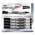 BIC Intensity Advanced Dry Erase Marker, Medium Bullet Tip, Black, 4/Pack (GELIPP41BLK)