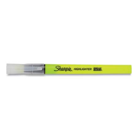 Sharpie Clearview Pen-Style Highlighter, Fluorescent Yellow Ink, Chisel Tip, Yellow/Black/Clear Barrel, 3/Pack (1950745)