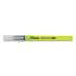 Sharpie Clearview Pen-Style Highlighter, Fluorescent Yellow Ink, Chisel Tip, Yellow/Black/Clear Barrel, 3/Pack (1950745)