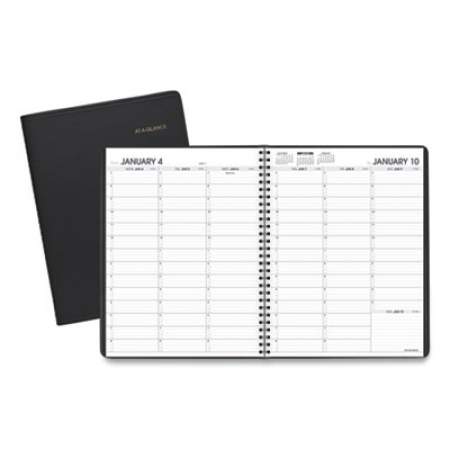 AT-A-GLANCE Weekly Appointment Book, 11 x 8.25, Black Cover, 13-Month (Jan to Jan): 2022 to 2023 (7095005)