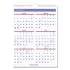 AT-A-GLANCE Monthly Wall Calendar with Ruled Daily Blocks, 8 x 11, White Sheets, 12-Month (Jan to Dec): 2022 (PM128)