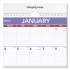 AT-A-GLANCE Monthly Wall Calendar with Ruled Daily Blocks, 12 x 17, White Sheets, 12-Month (Jan to Dec): 2022 (PM228)