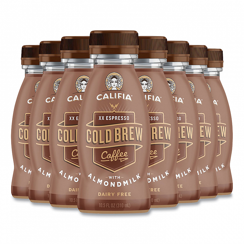 Cold Brew Coffee with Almond Milk, XX Espresso, 10.5 oz Bottle, 8/Pack (90200447)