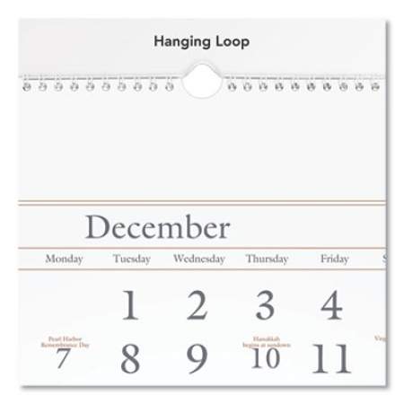 AT-A-GLANCE Three-Month Reference Wall Calendar, 12 x 27, White Sheets, 15-Month (Dec to Feb): 2021 to 2023 (SW11528)